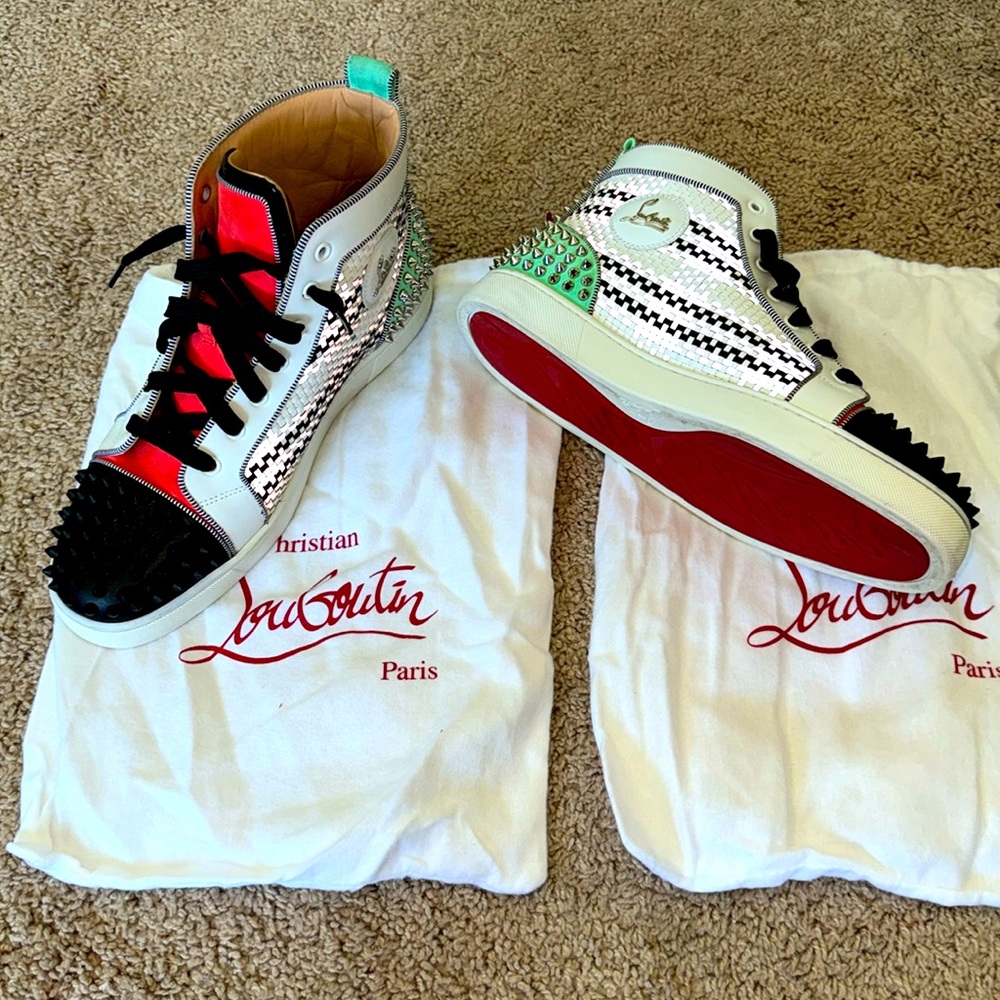 Christian louboutin size 11 with spikes
